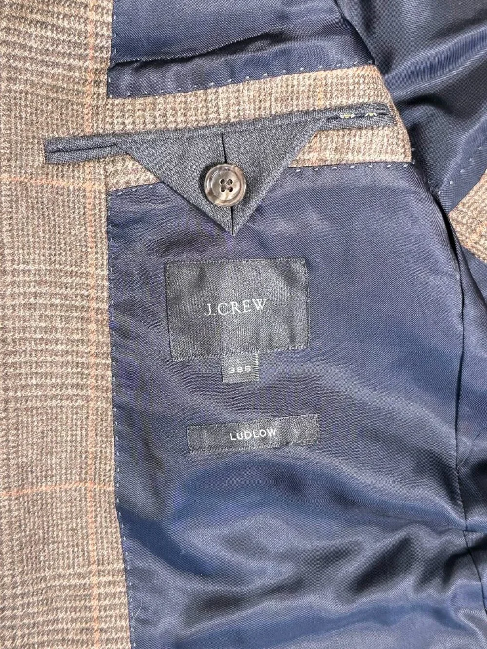 J. Crew Herringbone Wool Ludlow Blazer